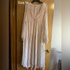 Long sleeve floaty dress